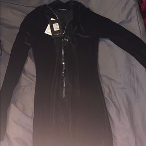 Fashion nova all black jumpsuit